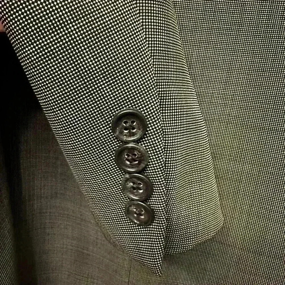 Corneliani Men’s Gray Virgin Wool 100s 2 Button Sport Coat EU Size 50/US 40 - Picture 9 of 15